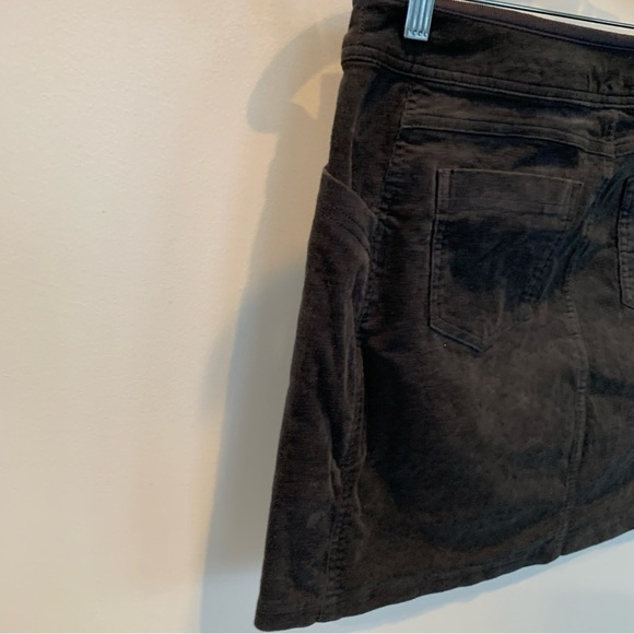 Kuhl Dark Gray Corduroy Skirt Size 8 - Picture 7 of 10